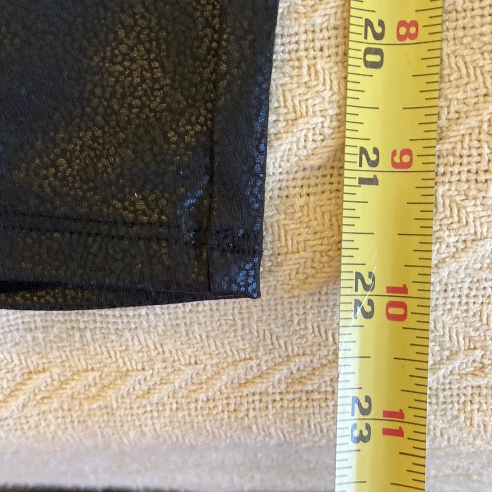 NWOT 14 Girls Colorful Planet Teen faux leather leggings jeans 14
